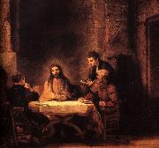 REMBRANDT Harmenszoon van Rijn Supper at Emmaus   fu Germany oil painting reproduction